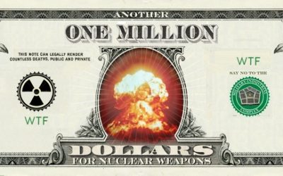 How much do the nuclear weapon states spend on nuclear weapons?