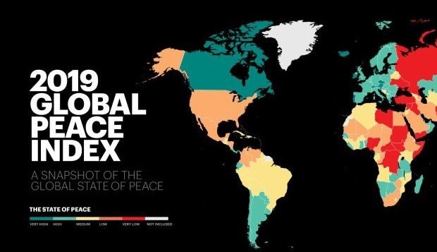 Nuclear policies impact Global Peace Index 2019 rankings